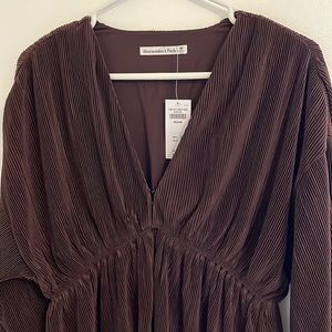 Abercrombie & Fitch Babydoll Ruffled Top